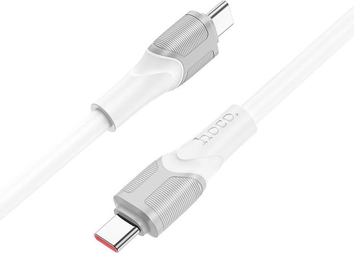 Image du produit Hoco X106 Big bull 240W charging data cable Typ-C auf Typ-C, weiss, 3 Meter (USB 2.0)