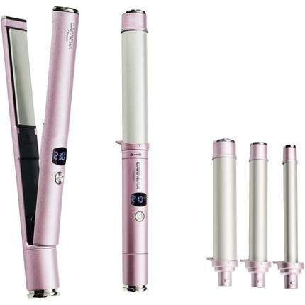 Actual product image Carrera Classic Straightener and Curler 3in1 Set, Light Pink (Straightening iron)