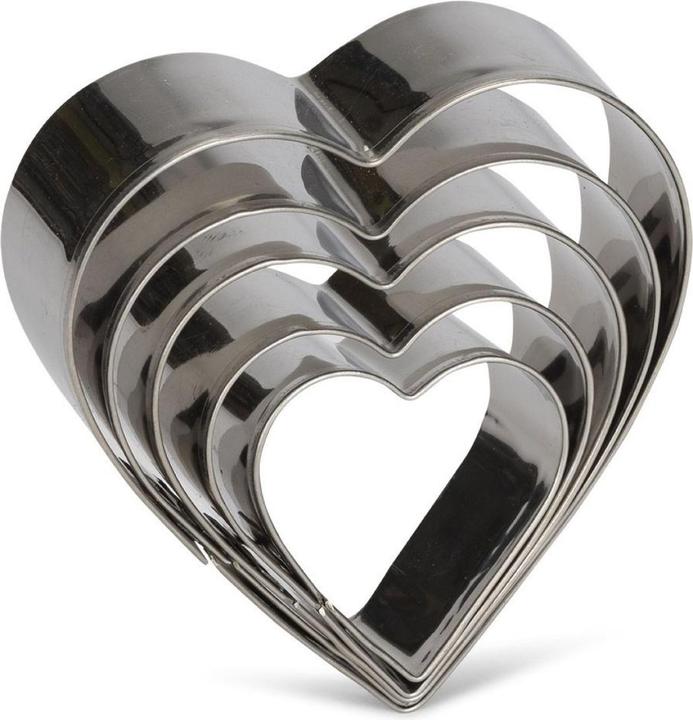 Actual product image Patisse Cookie cutter - Heart (5pcs.)