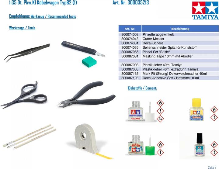 Produktbild Tamiya Kuebelwagen Typ 82