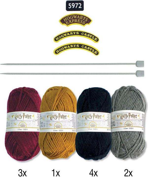 Produktbild Thumbs Up ThumbsUp! Harry P. Strick-Set Luftstopper Hogwarts Express r