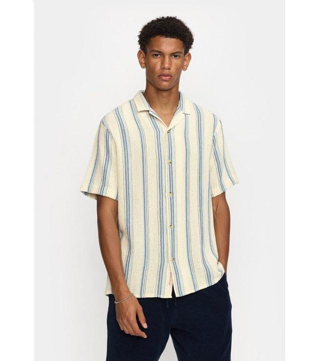 Revolution Short-Sleeved Cuban Cotton Shirt