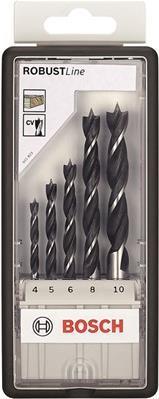 Image du produit Bosch Professional Zubehör Kit de mèches hélicoïdales à bois PRO Wood. 8 pcs. (5 mm, 6 mm, 7 mm, 8 mm, 9 mm, 10 mm, 3 mm, 4 mm)