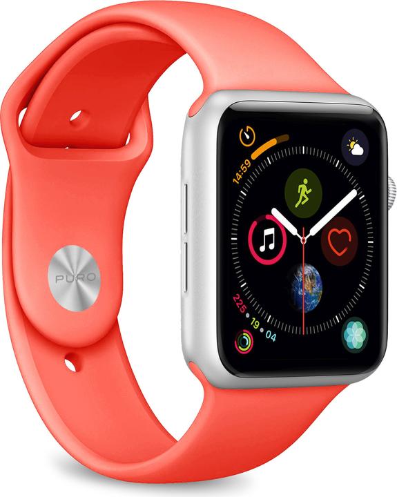 Image du produit Puro Icône Bande de silicone Montre Pomme 38-40mm (40 mm, 38 mm, Silicone)