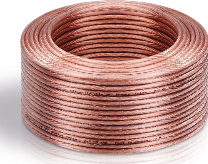 Produktbild HDgear Transparent OFC (50 m, 2.50 mm²)