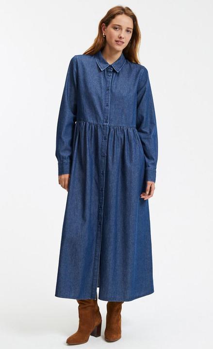 Produktbild La Redoute Collections Langes Jeanskleid mit langen Ärmeln (38)