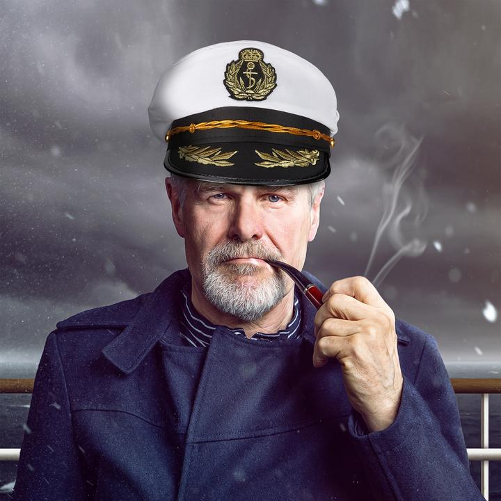 Actual product image Relaxdays Captain Hat, One Size