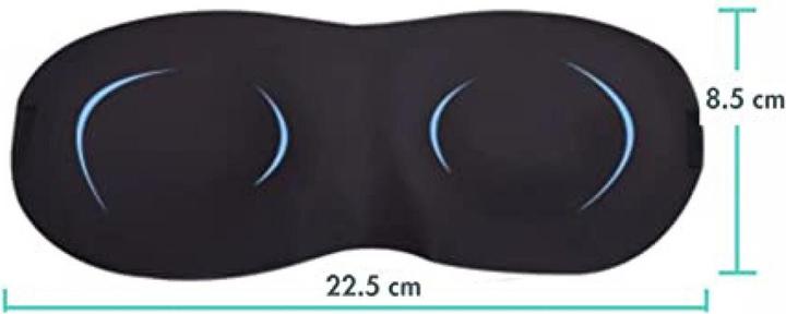 Actual product image PhoneLook Travel sleep mask 3D aeroplane foam/ comfortable and lightweight (Sleeping mask)