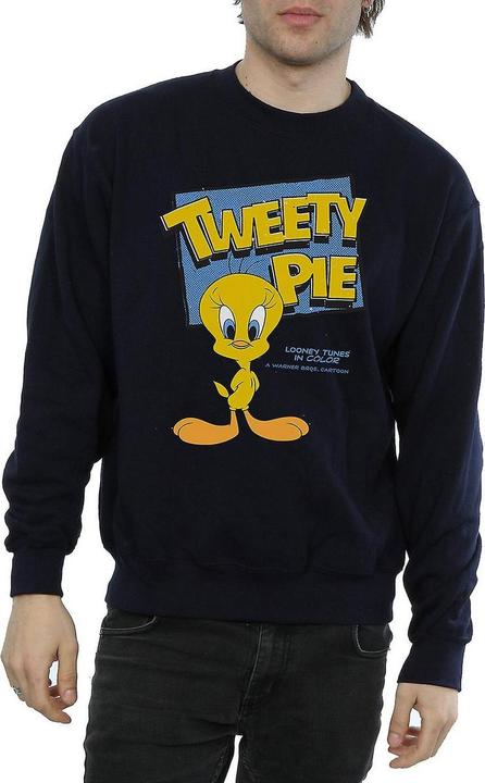 Image du produit Looney Tunes Sweat-shirt classique en coton Tweety pour hommes (XL)