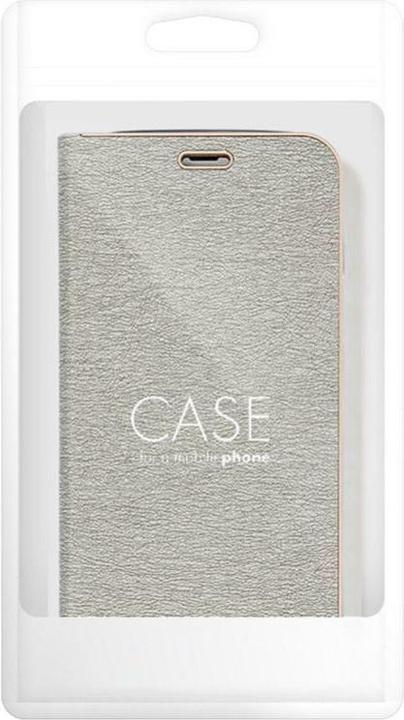 Actual product image Forcell Book case OEM LUNA Book Gold for SAMSUNG A13 5G / A04S silver (Samsung Galaxy A13 5G, Samsung Galaxy A04S)