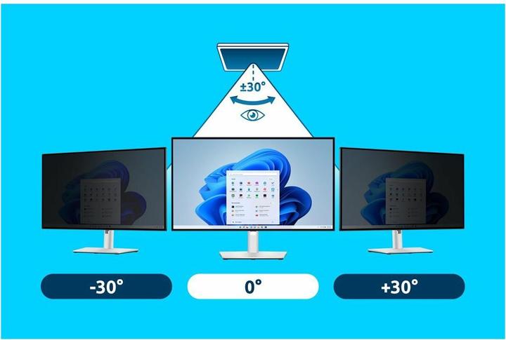 Actual product image Kensington privacy filter 2-way (27", 16 : 9)