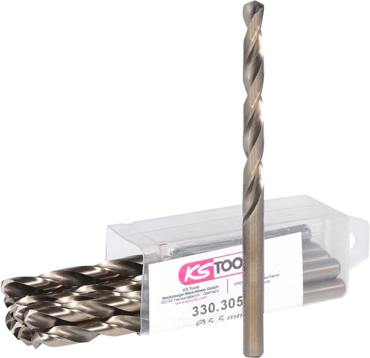 Produktbild KS Tools HSS-G CO 5 Spiralbohrer (5.50 Millimeter)