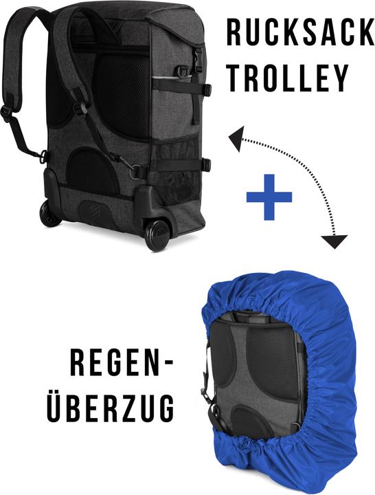 Produktbild Normani Rucksack und Regenüberzug (37 l, M (50 - 90l))