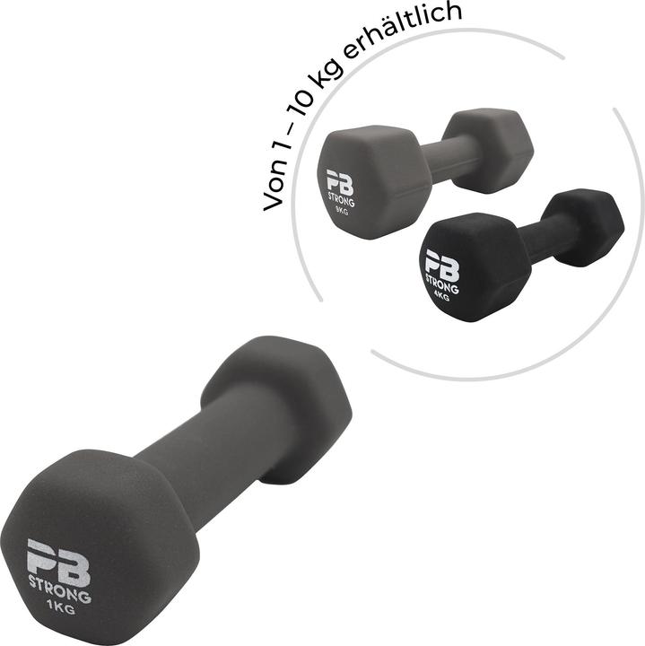 Actual product image Perform Better Neoprene dumbbell (1 x 1 kg)
