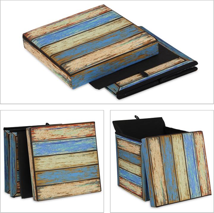 Image du produit Relaxdays Tabouret rangement