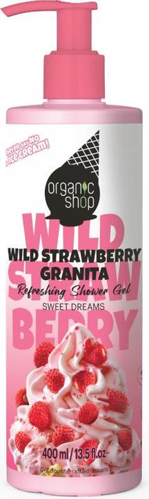 Image du produit Organic Shop Sweet Dreams Wild Strawberry Granita Erfrischendes Duschgel (400 ml)