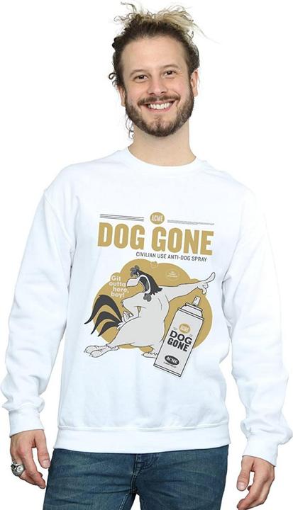 Actual product image Looney Tunes Mens Dog Gone Foghorn Leghorn Cotton T-Shirt (L)