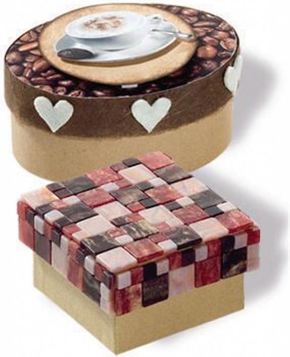 Actual product image Folia Cardboard box set 15 pieces nature