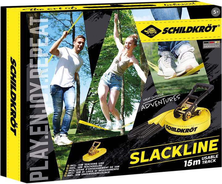 Immagine prodotto Schildkröt Slackline con linea didattica (15 m)