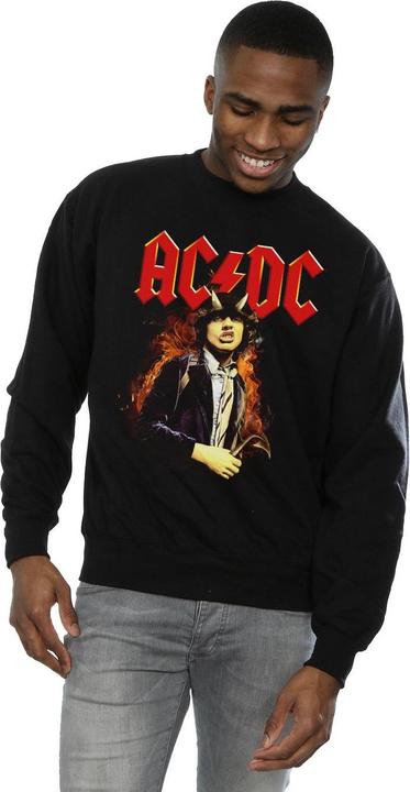 Image du produit AC/DC Mens Angus Highway To Hell Cotton Sweatshirt (5XL)