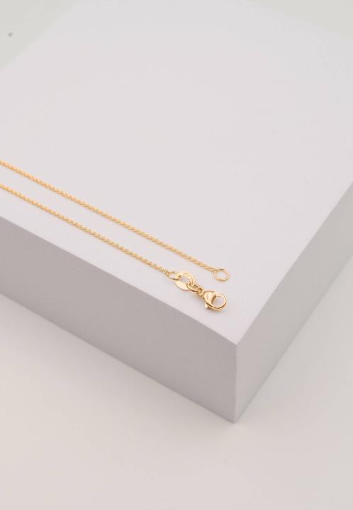 Produktbild Muau Necklace round anchor rose gold 750, 1.1mm, 40cm (750/18K Rotgold, 40 cm)