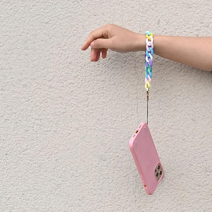 Produktbild PhoneLook Universalarmband Befestigung für Schale/Gabel Telefon bunte Kette (Kunststoff)