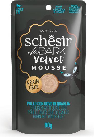 Image du produit Schesir After Dark, Velvet Mousse, Variety Pack, 12x80g (Adulte, 12 pcs, 960 g)
