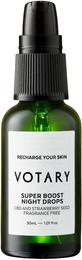 Immagine prodotto Votary Super Boost Cbd Semi di Fragola Recupero Olio Notte Per Il Viso - 30 Ml (Olio corpo, 30 ml)