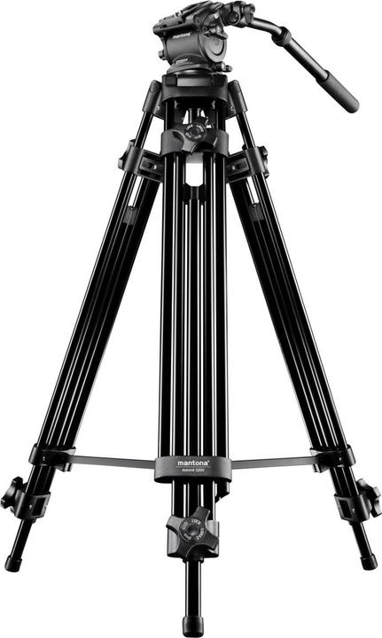 Actual product image mantona Dolomit 1300 tripod 1/4 inch, 3/8 inch working height= (Metal)