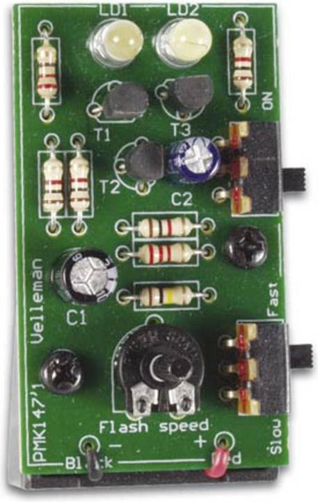Actual product image Whadda Dual LED stroboscope
