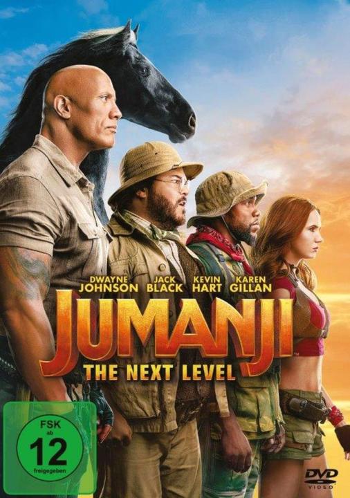 Actual product image Jumanji - The Next Level - DVD (DVD, 2020, German, French, Italian, English)