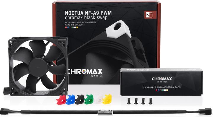 Produktbild Noctua NF-A9 PWM chromax (92 mm, 1 x)