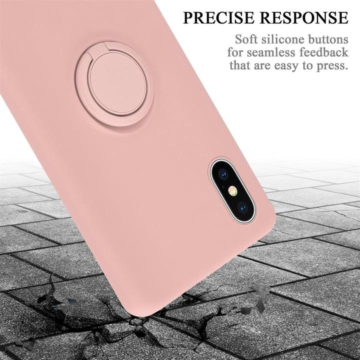 Image du produit Cadorabo TPU Liquid Ring Silicone Case Cover (Apple iPhone XS Max)