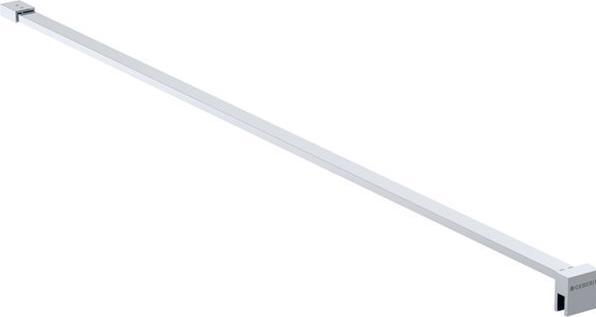 Geberit Wandhalterung für Duschtrennwand für Walk-in-Dusche (120 cm, 6.50 cm, 7.50 cm)