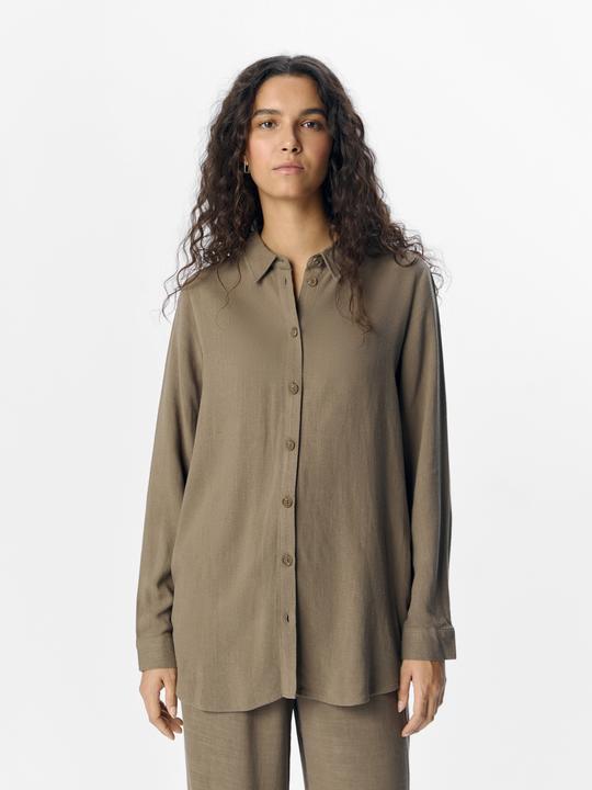 Actual product image Object Linen mix shirt (34)