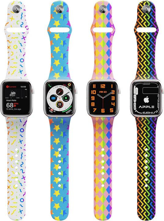 Actual product image LaserPecker Silicone wristbands Apple Watch (4 colours) (Silicone, Apple Watch)