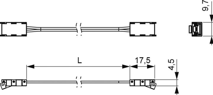 Immagine prodotto L&S Verbindungsleitungen COB/SMD 8 8 mm Tudo/COB 12 V / 24 V