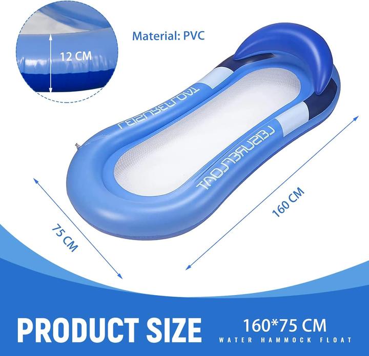 Actual product image Yoditi Pool Hängematte mit Mesh