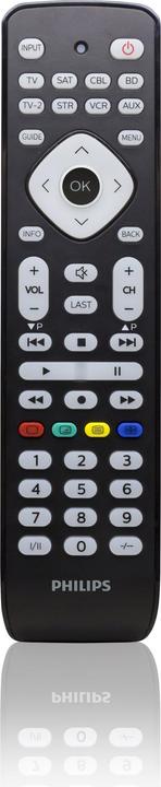 Actual product image Philips Srp2018/10 (Universal remote control, Miracast)