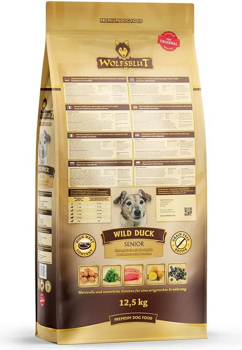 Image du produit Wolfsblut Nourriture sèche Dog Wild Duck Senior, 12.5 kg (Senior, 1 pcs, 12500 g)