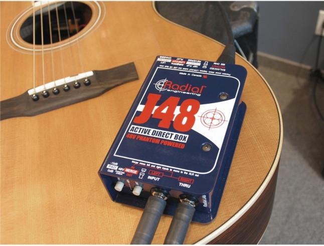 Image du produit Radial J48-MK2 actieve DI box phantom powered (Boîte de DI)