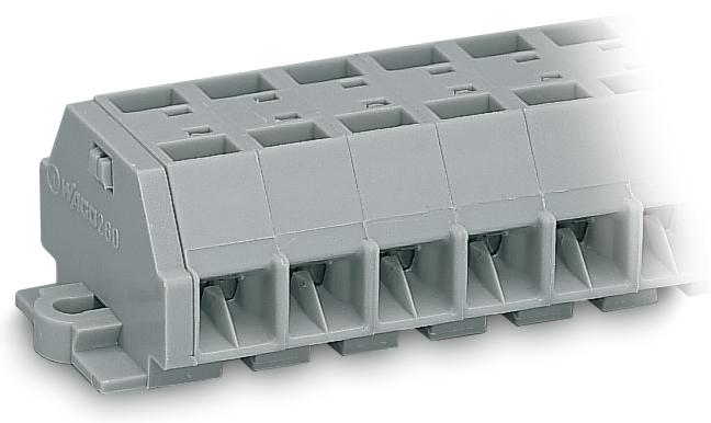 Produktbild Wago 260-212 4-Leiter-Klemmenleiste 0,08-1,5 qmm grau