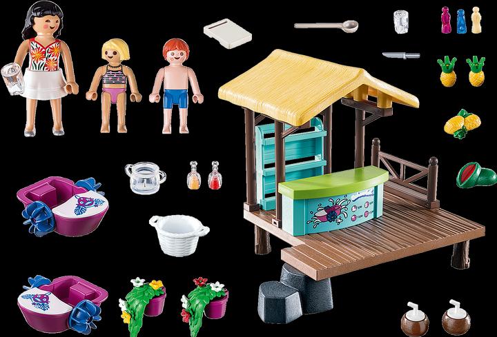 Image du produit Playmobil Location de paddleboats avec bar à jus (70612, Playmobil Family Fun)