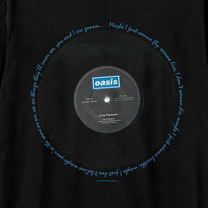 Image du produit Oasis - T-shirt LIVE FOREVER - Adulte (XXL)