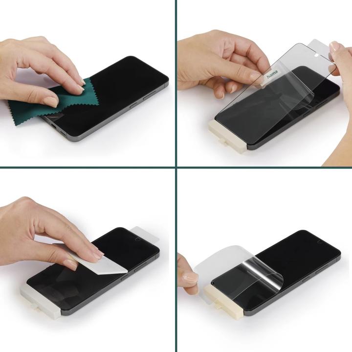 Actual product image Hama Super Hybrid (1 Piece, Samsung Galaxy S25)