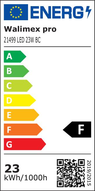 Energie-Label Walimex pro Pro 380 Bi Color Leuchte (Ringleuchte)