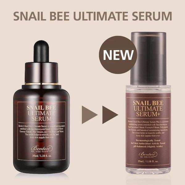 Actual product image Benton Snail Bee Ultimate Serum + (35 ml, 24h cream)