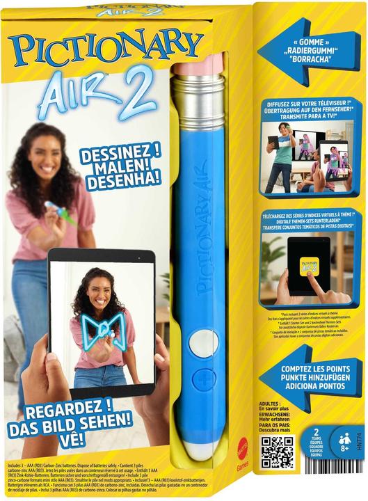 Produktbild Mattel Games Pictionary Air 2 (Multilingual)