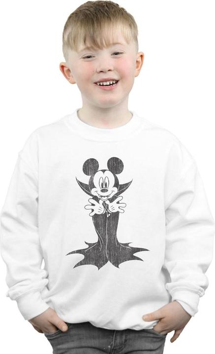 Actual product image Disney Boys Mickey Mouse Dracula Sweatshirt (128)