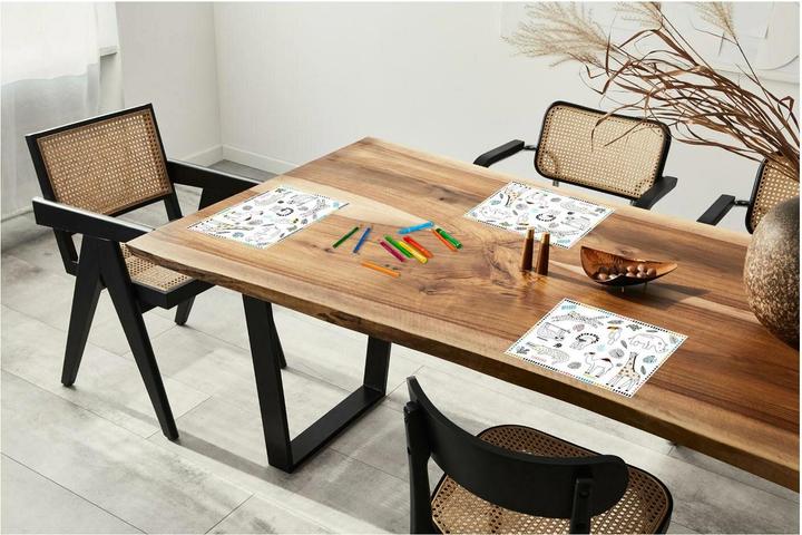 Produktbild Folat Ausmal-Tischsets Wilde Tiere 6St. (6 x, 40 x 30 cm)